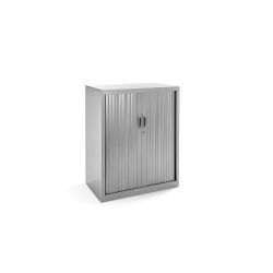 Armario Metálico Persiana 105x80x45 cm Ral 9006 Incluye 2 Baldas