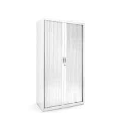 Armario Metálico Persiana 198x102x45 cm Ral 9003 Incluye 4 Baldas