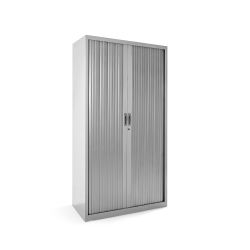 Armario Metálico Persiana 198x102x45 cm Ral 9006 Incluye 4 Baldas