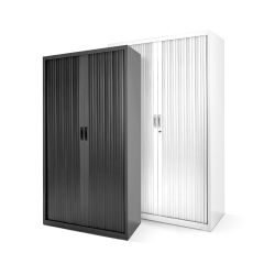 Armario Metálico Persiana 198x80x45 cm Ral 9005 Incluye 4 Baldas