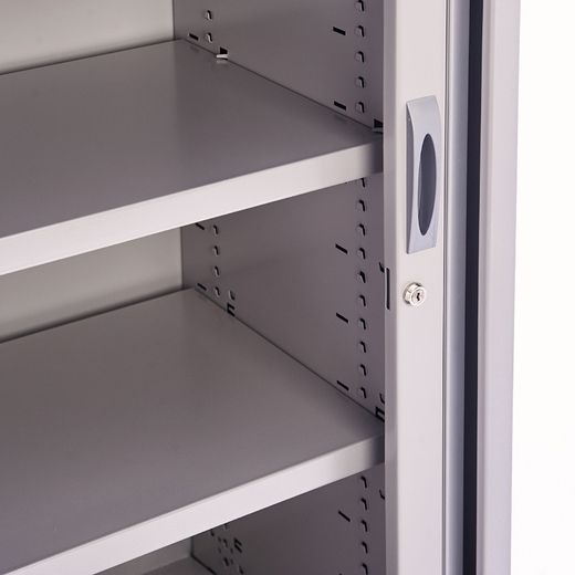 Armario Metálico Persiana 70x102x45 cm Ral 9006 Incluye 1 Balda