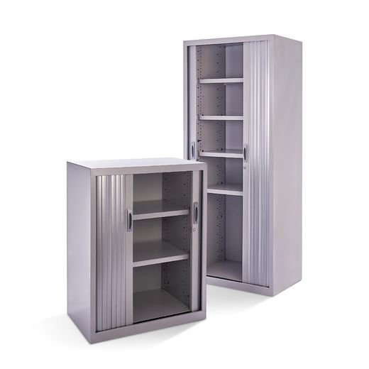 Armario Metálico Persiana 70x80x45 cm Ral7035 Incluye 1 Balda
