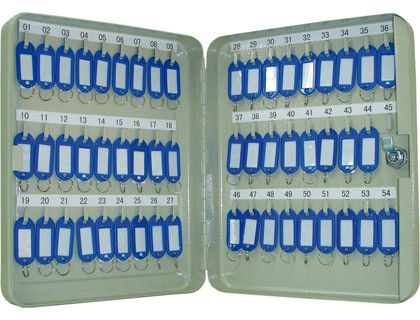 Armario Metalico Portallaves Q-Connect 300X240X60 mm para 54 Llaves