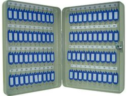 Armario Metalico Portallaves Q-Connect 370X280X60 mm para 80 Llaves