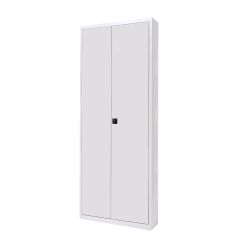 Armario Metálico Puertas Batientes 198x102x45 cm Ral 9003 Incluye 4 Baldas