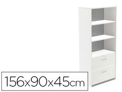 Kit Store 156 x 90 x 45 Estructura Blanca/Frontales Blanco