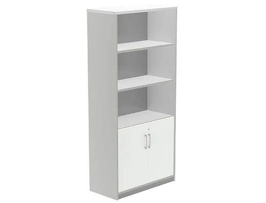 Modelo Kit Store 195 x 90 x 45 Estructura Aluminio/Puertas Blanco