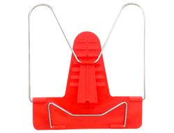Atril liderpapel base plastico angulo ajustable soporte parte posterior 190x215 mm color rojo