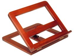 Atril Sujetalibros Madera -Color Cognac