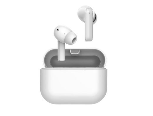 Auricular daewoo tws in-ear bluetooth 5.3 con estuche de carga usb tipo-c autonomia 6 horas color blanco