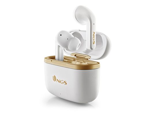 Auricular ngs artica trophy inalambrico alcance 10 m base de carga control tactil autonomia 20 horas usb-c