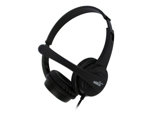 Auricular ngs vox 505 microfono y control de volumen diadema ajustable jack 3,5 mm longitud cable