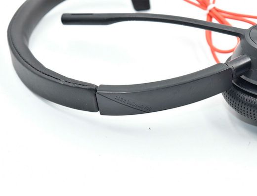 Auricular plantronics blackwire 3310 diadema monoaural cable usb-a con microfono