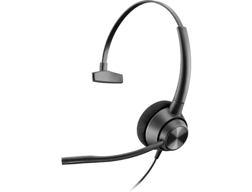 Auricular plantronics encore pro hw310 qd monaural tipo diadema con cable y microfono antiruido conexion usb