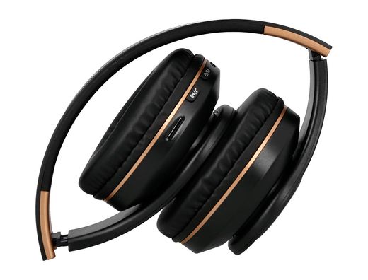 Auricular q-connect bluetooth diadema ajustable color negro