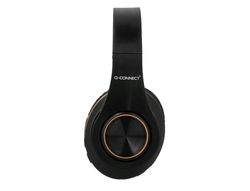 Auricular q-connect bluetooth diadema ajustable color negro