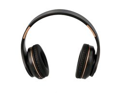 Auricular q-connect bluetooth diadema ajustable color negro