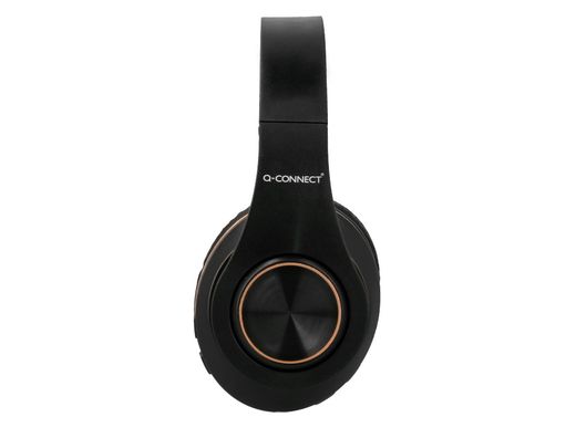 Auricular q-connect bluetooth diadema ajustable color negro