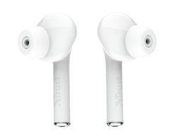 Auricular trust nika inalambrico bluetooth con estuche de carga color blanco