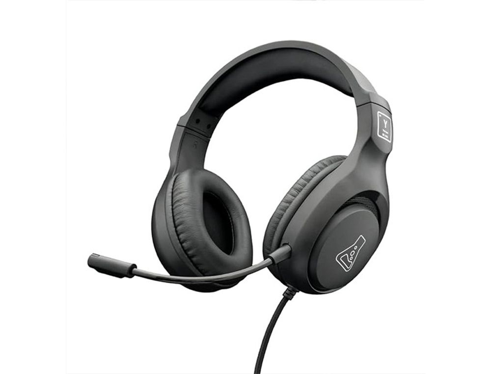 Auriculares gaming the g-lab korp-yttrium jack 3.5 mm negro