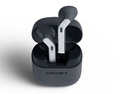 Auriculares groovy tws wireless color negro
