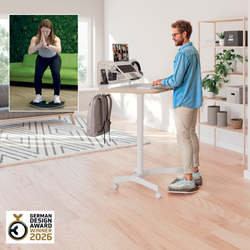 Balance board Leitz Ergo, gris oscuro