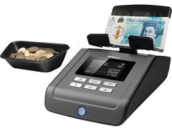 Balanza contadora de dinero safescan 6165 cuenta monedas billetes cartuchos de monedas y fajos de billetes
