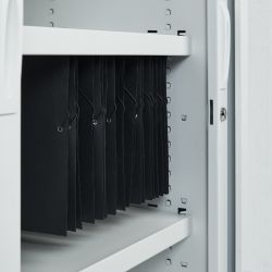 Balda Metálica (2 Uds.) Para 1501/1502 Negro Ral 9005
