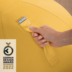 Balón de asiento Active de 65 cm de diámetro Ergo Cosy, amarillo