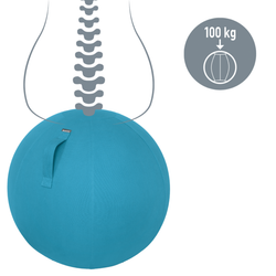 Balón de asiento Active de 65 cm de diámetro Ergo Cosy, azul