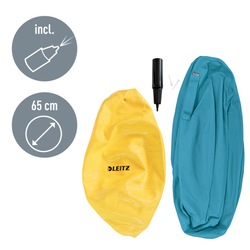 Balón de asiento Active de 65 cm de diámetro Ergo Cosy, azul