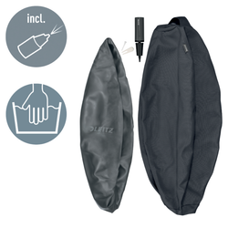 Balón de asiento Active de 75cm antideslizante, gris oscuro