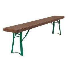 Banco cervecero plegable munichbench profesional para exterior 220 cm