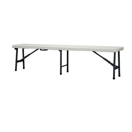 Banco plegable Oskar180bench con sobre plegable tipo maleta