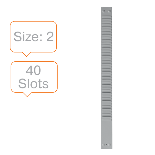 Banda planning NOBO 2mm 40 ranuras