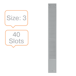 Banda planning NOBO 3mm 40 ranuras