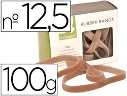 Bandas Elasticas Q-Connect 100 Gr 125 X 9 mm Numero 12,5