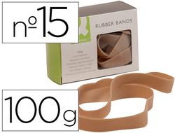 Bandas elasticas q-connect 100 gr 150x10 mm numero 15