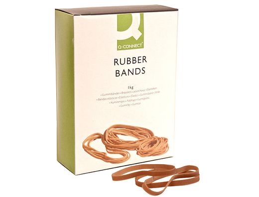 Bandas Elasticas Q-Connect 1000 Gr 150 X 9 mm Numero 15