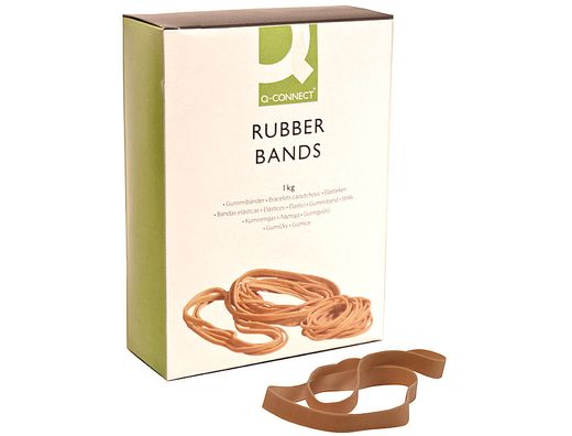 Bandas Elasticas Q-Connect 1000 Gr 180 X 16 mm Numero 18