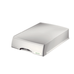 Bandeja-cajón Leitz Plus. Formato A4, gris