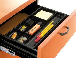 Bandeja Cep para cajones 7 compartimientos negro