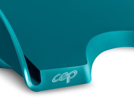 Bandeja de sobremesa cep riviera plastico color esmeralda 348x257x66 mm