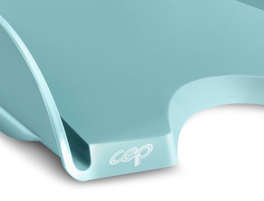 Bandeja de sobremesa cep riviera plastico color verde agua 348x257x66 mm
