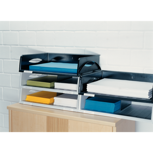 Bandeja Leitz Sorty Jumbo, gris