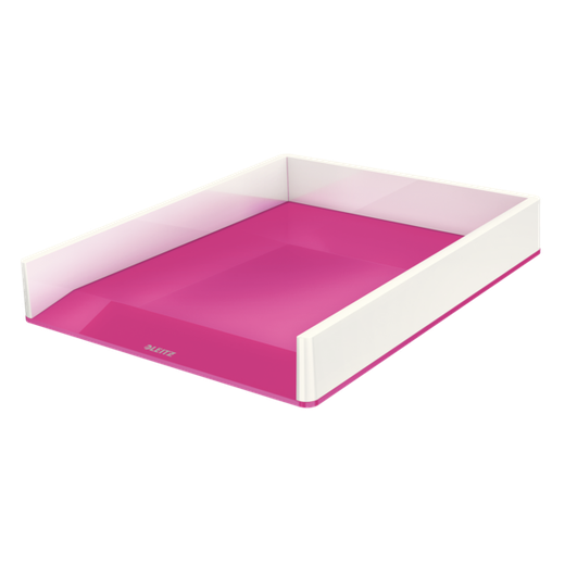 Bandeja Leitz WOW DUAL, fucsia/blanco