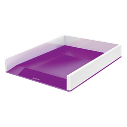 Bandeja Leitz WOW DUAL, violeta/blanco