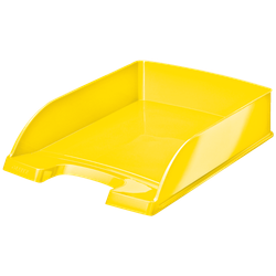 Bandeja Leitz WOW. Formato vertical, A4, amarillo