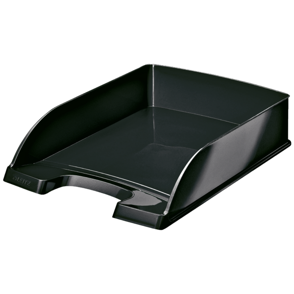 Bandeja Leitz WOW. Formato vertical, A4, negro