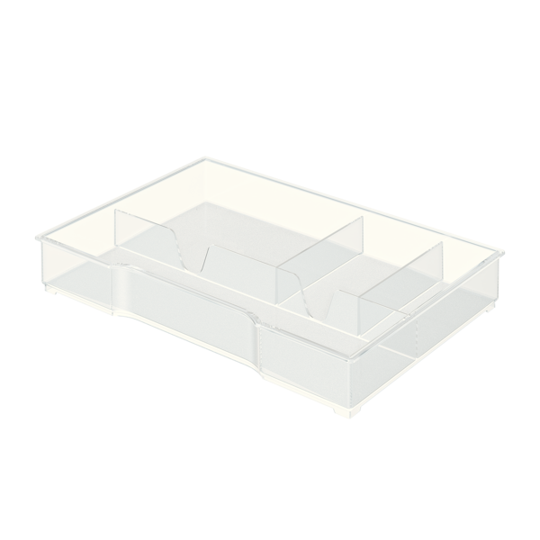 Bandeja organizadora - bucs de cajones Plus/Cube, transparente